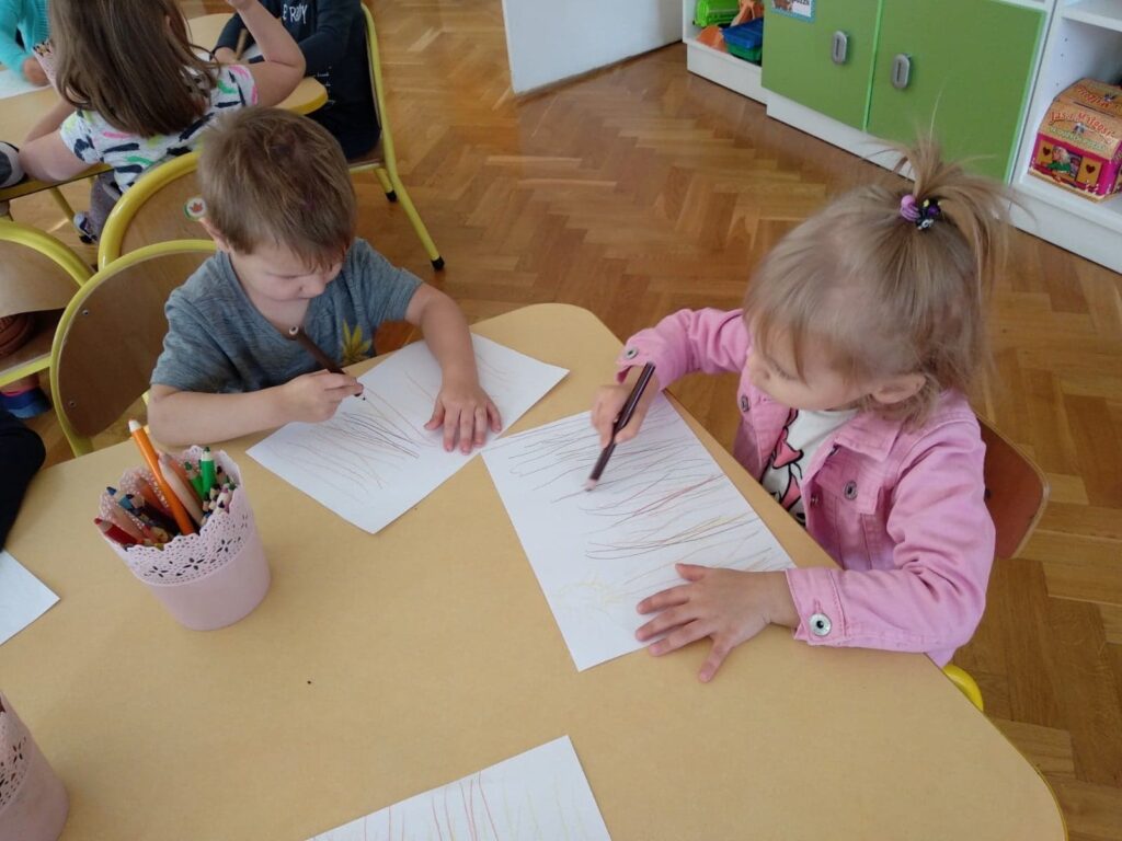 Jesienny krajobraz „Kotków” metodą Doroty Dziamskiej
