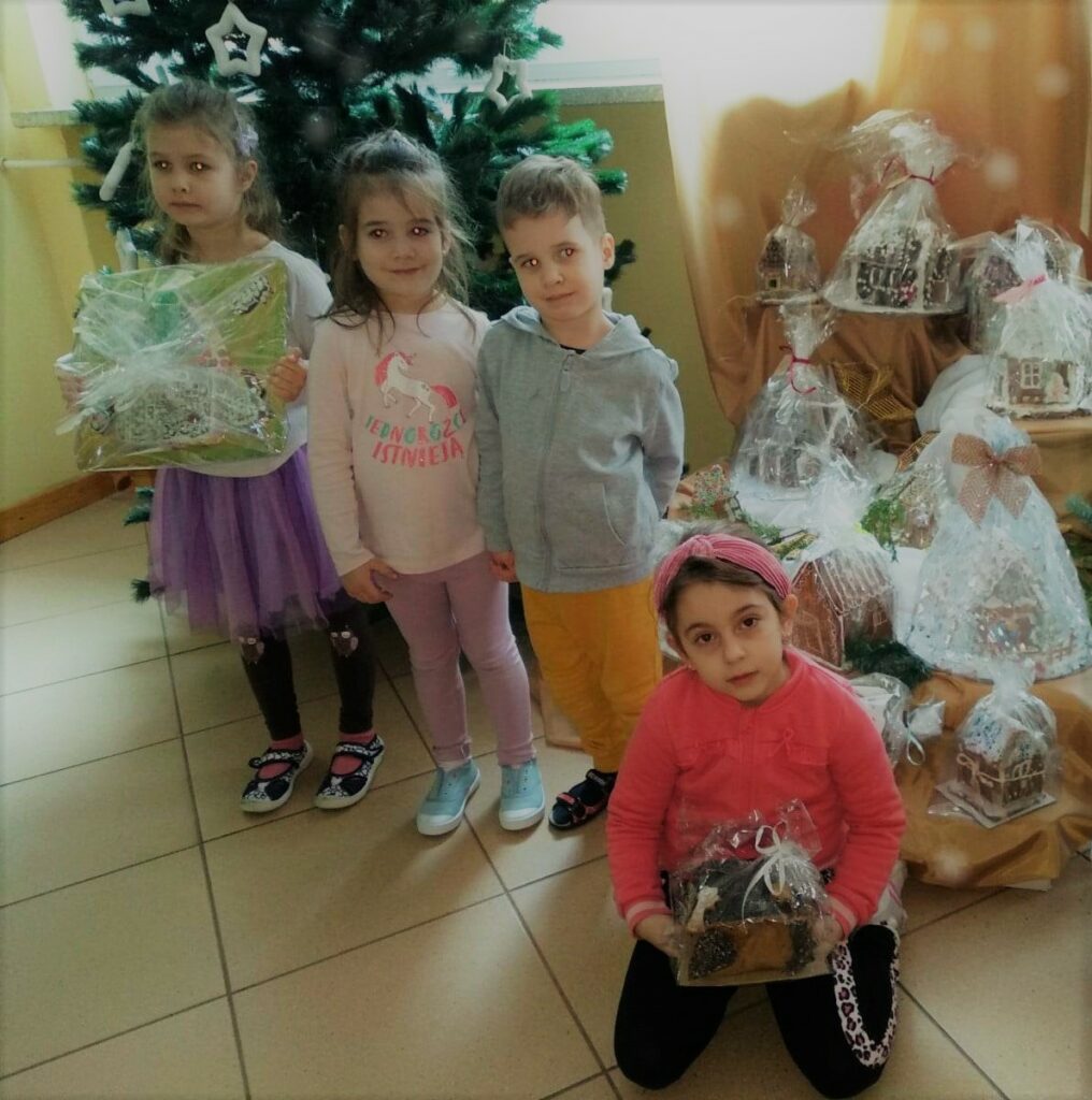 Świąteczny domek z piernika