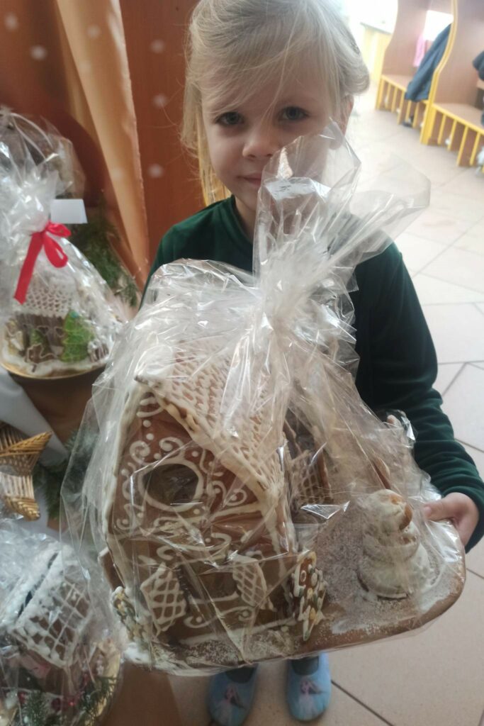 Świąteczny domek z piernika