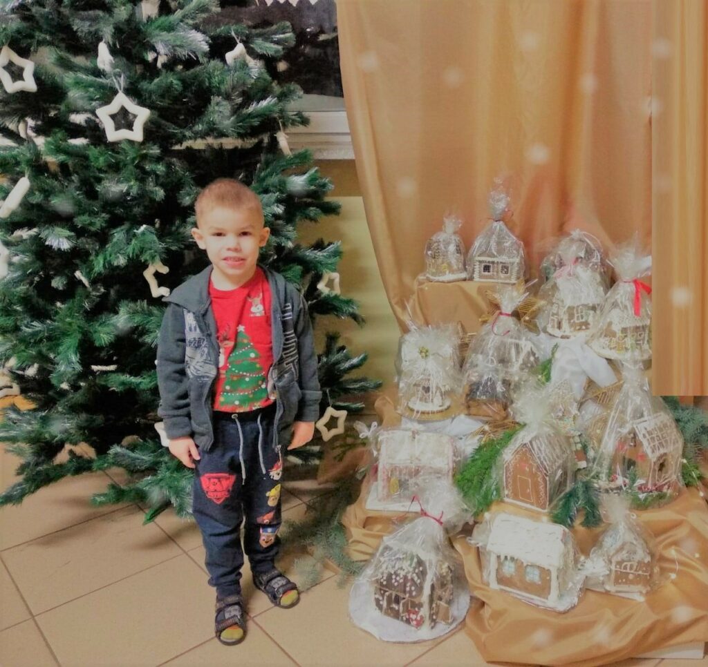 Świąteczny domek z piernika