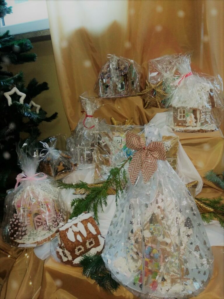 Świąteczny domek z piernika