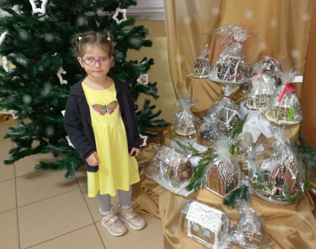 Świąteczny domek z piernika