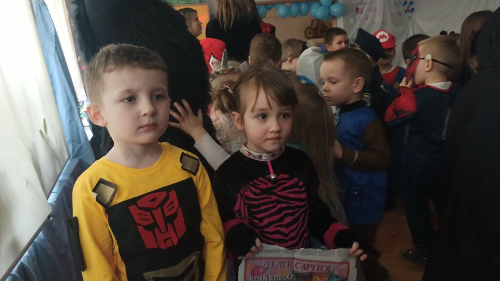 „Kotki” na balu karnawałowym