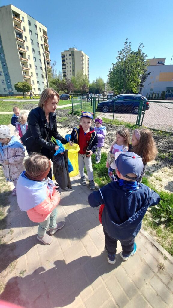 Przedszkolaki w akcji
