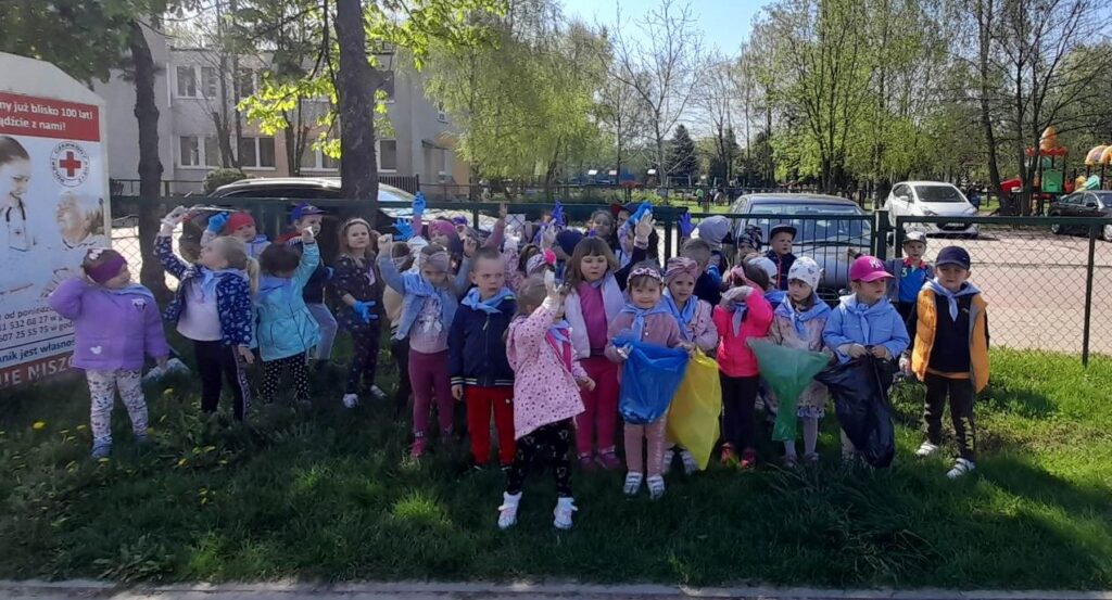 Przedszkolaki w akcji