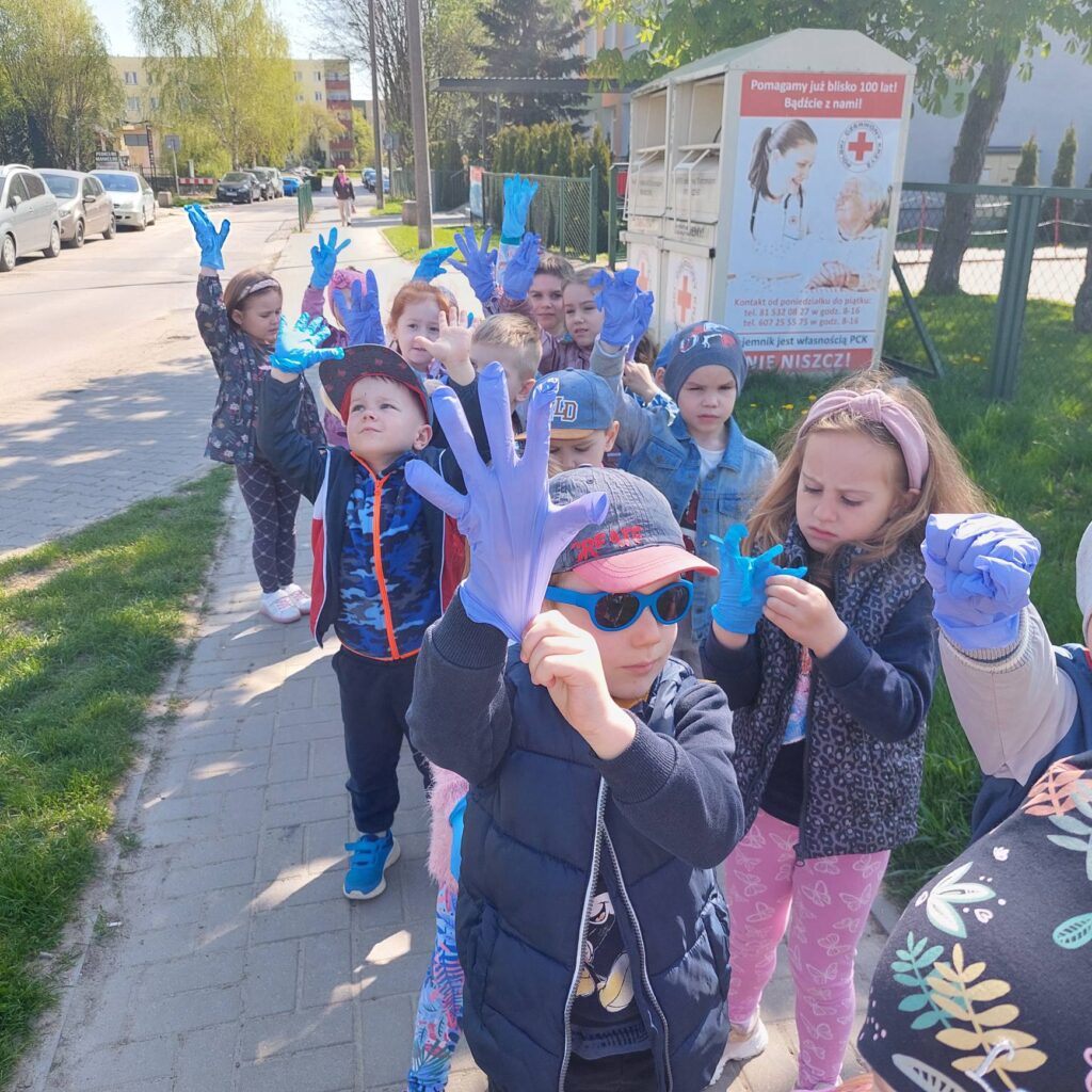 Przedszkolaki w akcji