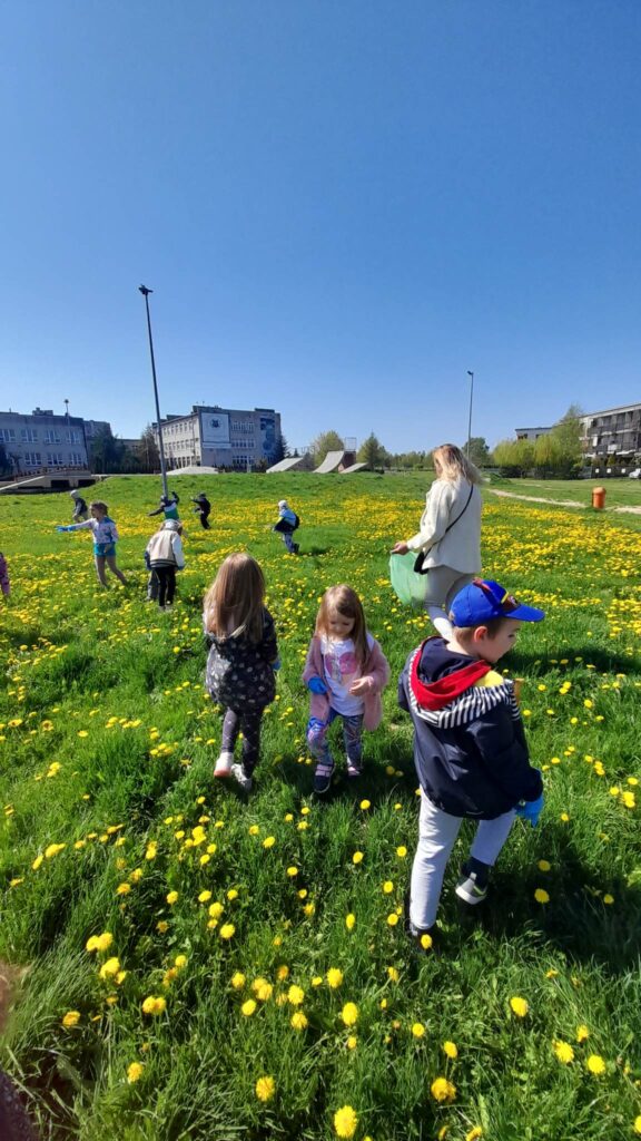 Przedszkolaki w akcji