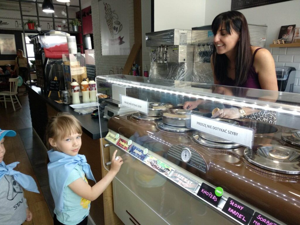 Wizyta „Kotków” w lodziarni