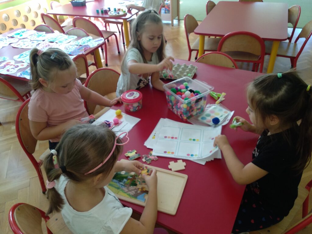 Pierwszy tydzień „Motylków” w przedszkolu