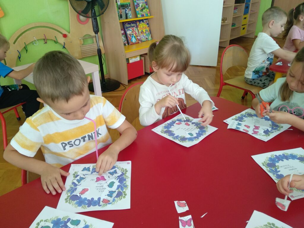 Pierwszy tydzień „Motylków” w przedszkolu