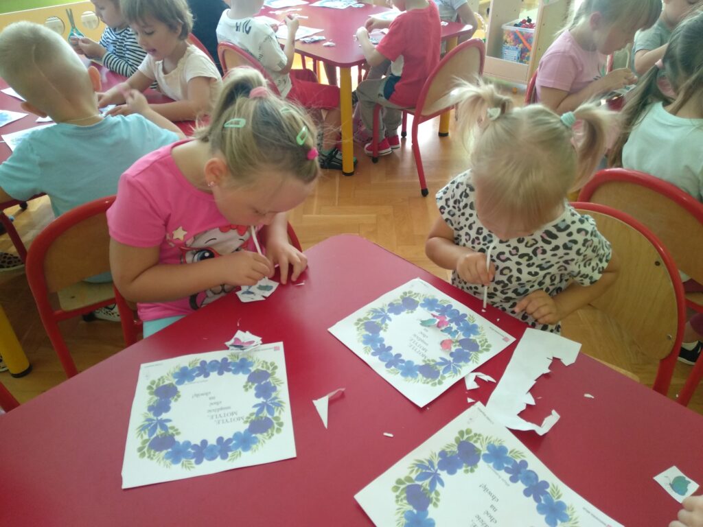 Pierwszy tydzień „Motylków” w przedszkolu