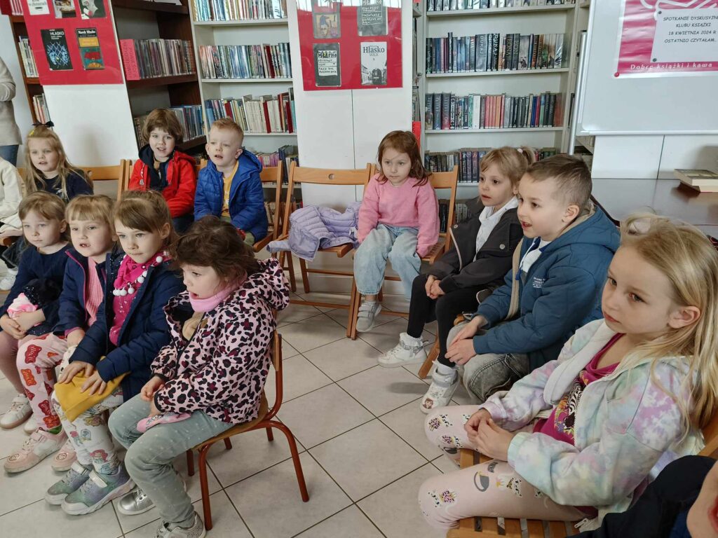 Zabawy z książką – „Motylki” w bibliotece