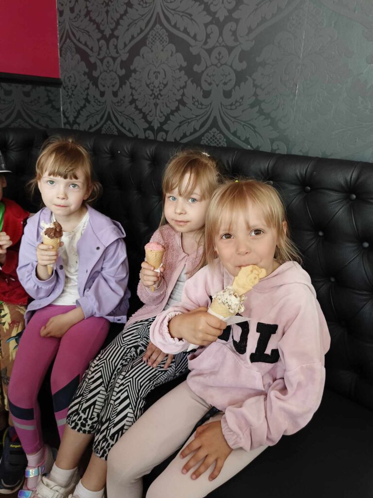 „Motylki” w lodziarni