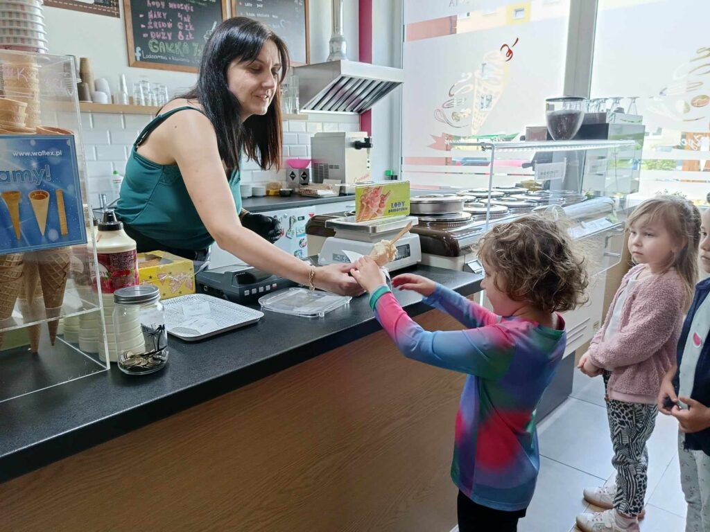 „Motylki” w lodziarni