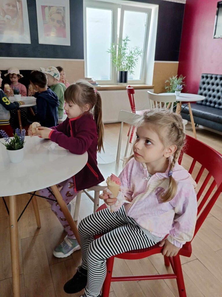 „Motylki” w lodziarni