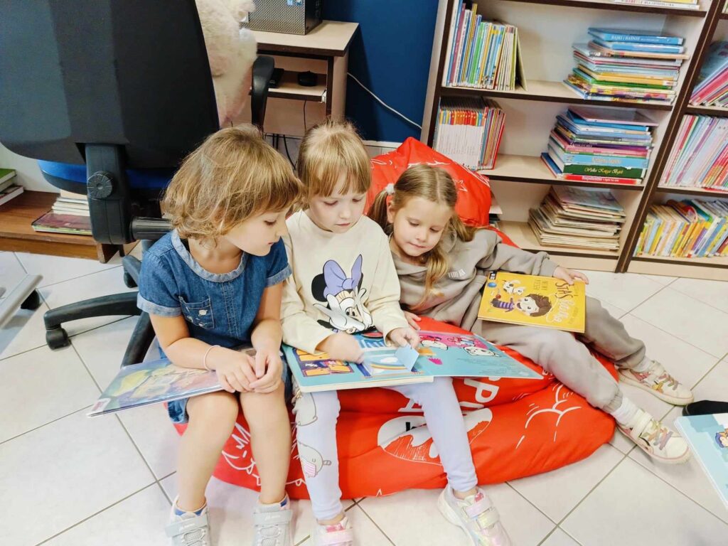 Jesień w bibliotece – „Biedronki”