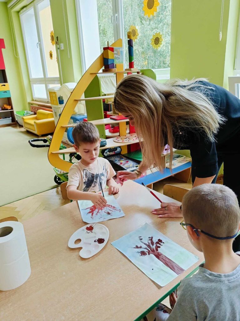 jesień u biedronek