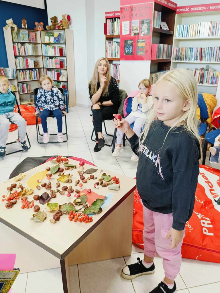 Jesień w bibliotece – „Biedronki”