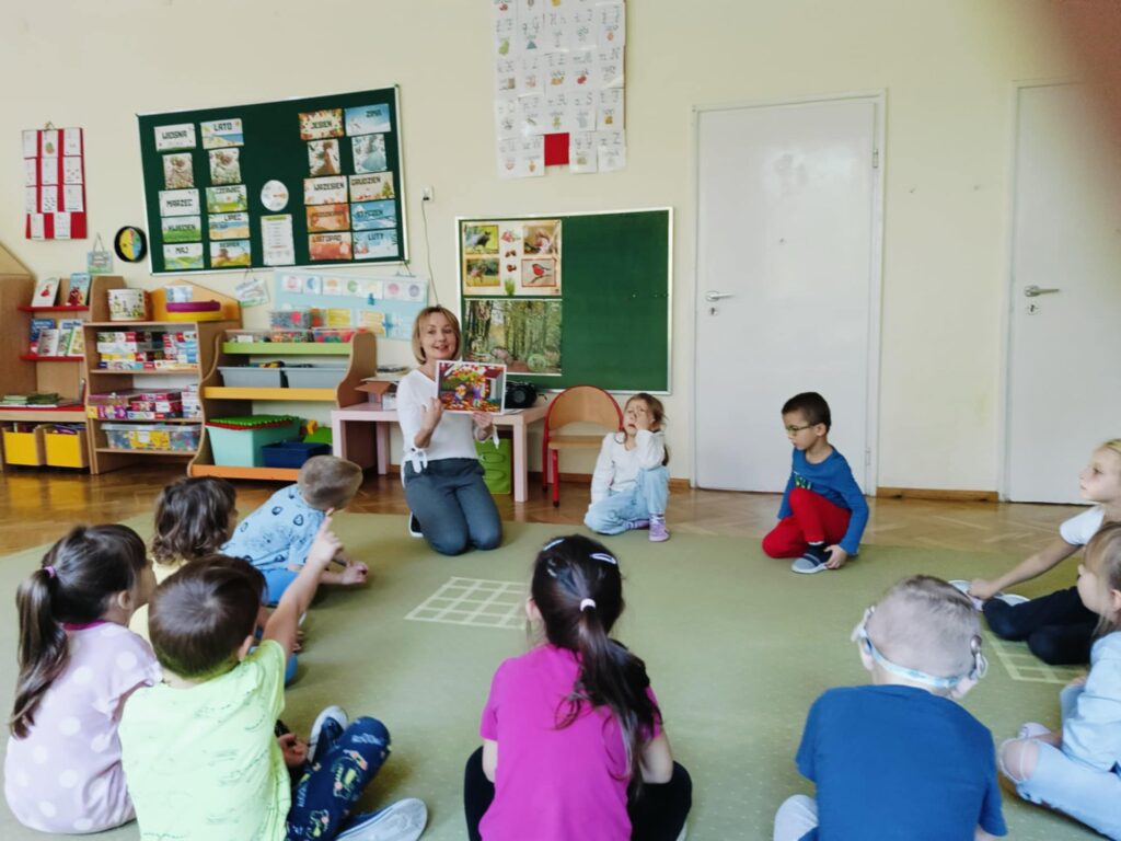 Jesienne zabawy matematyczne „Biedronek”