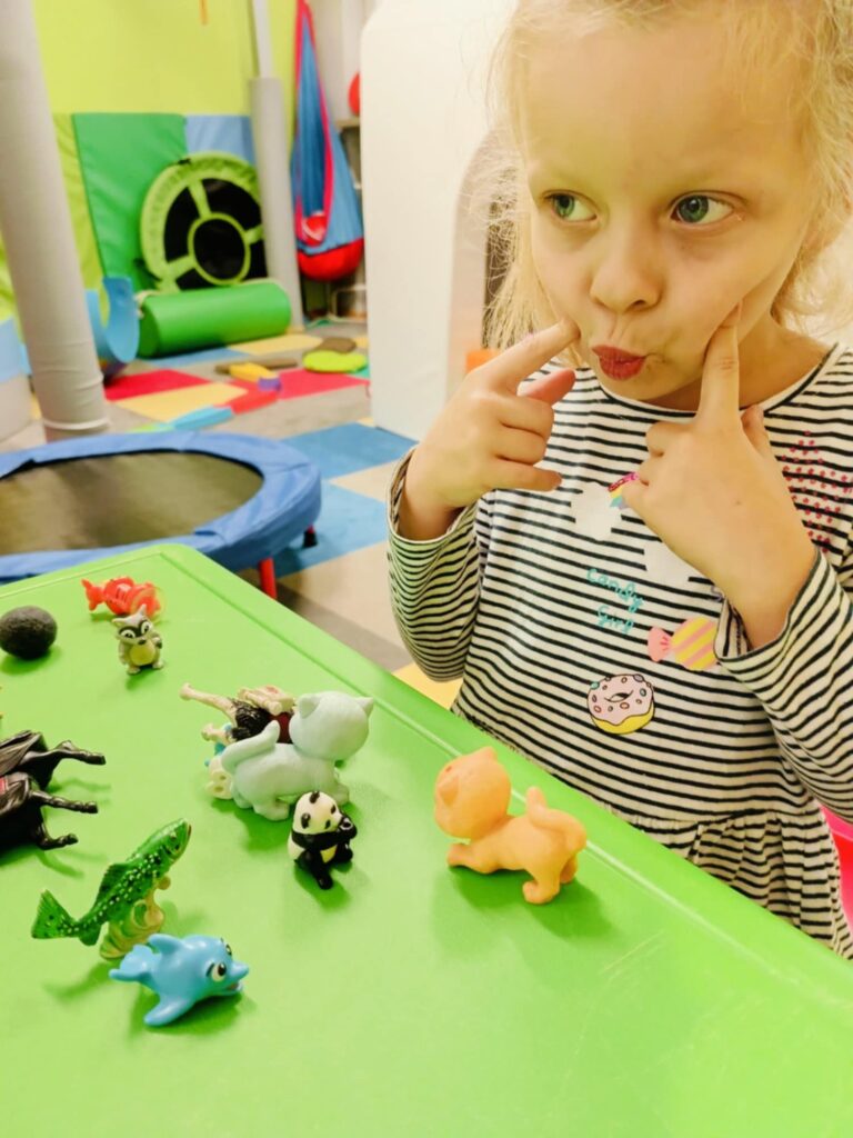 logopeda kolory i zwierzęta