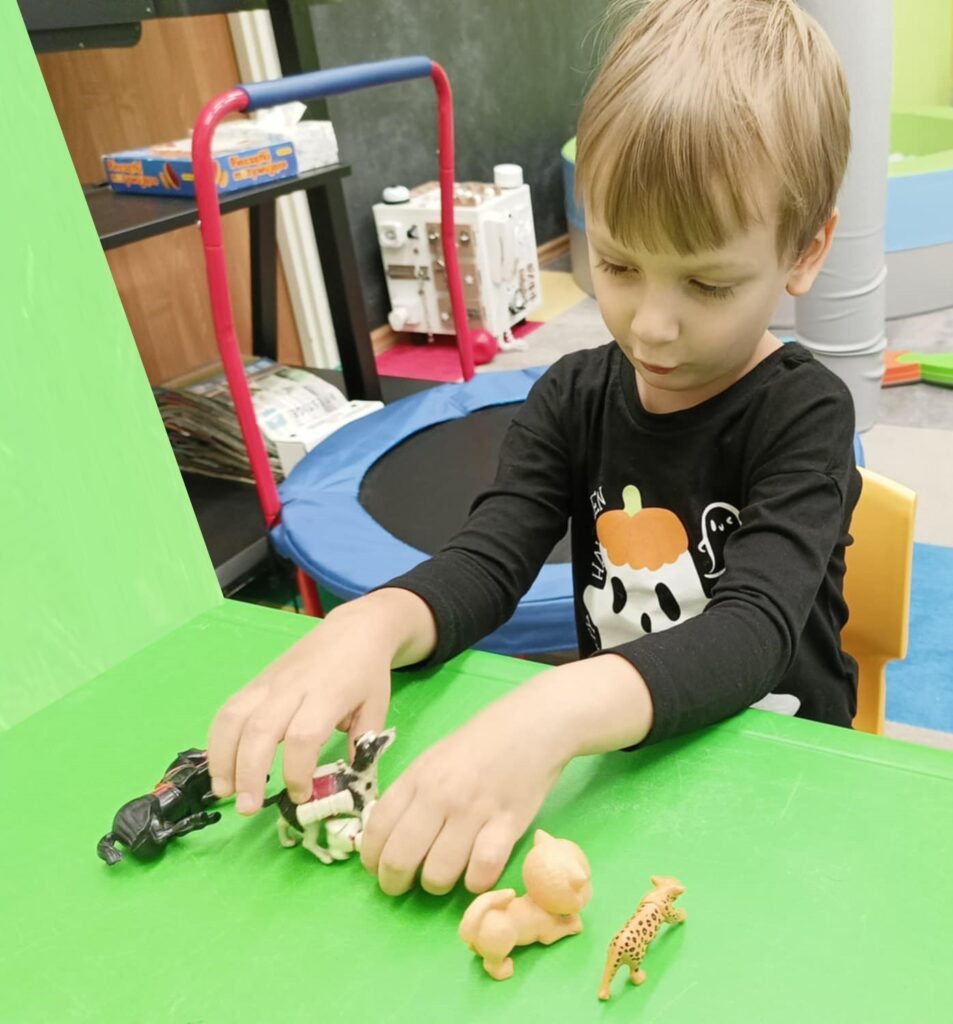 logopeda kolory i zwierzęta