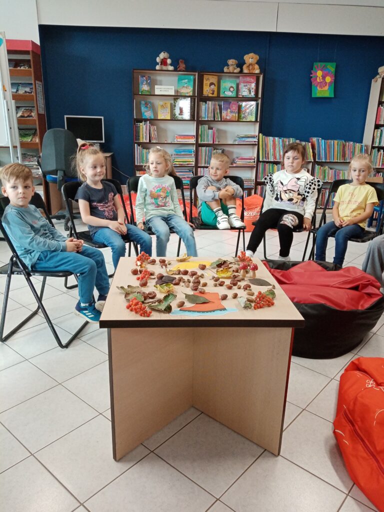 jesień w bibliotece