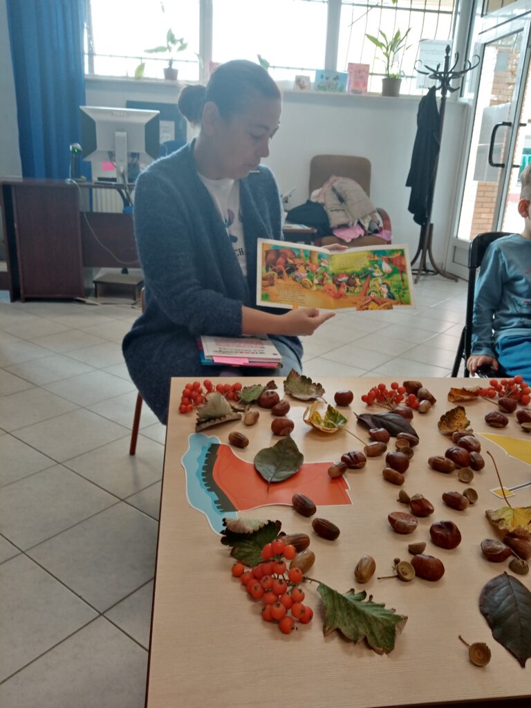 jesień w bibliotece