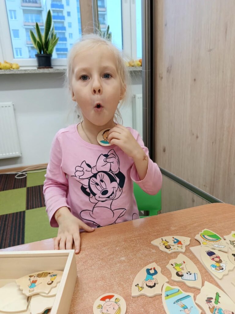 Zabawy lewopółkulowe - zajęcia rewalidacyjne