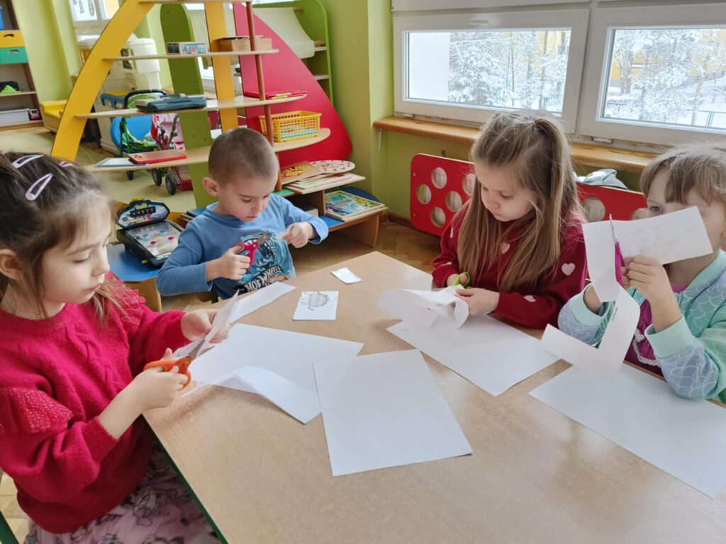 Zajęcia z profilaktyki logopedycznej w „Biedronkach”