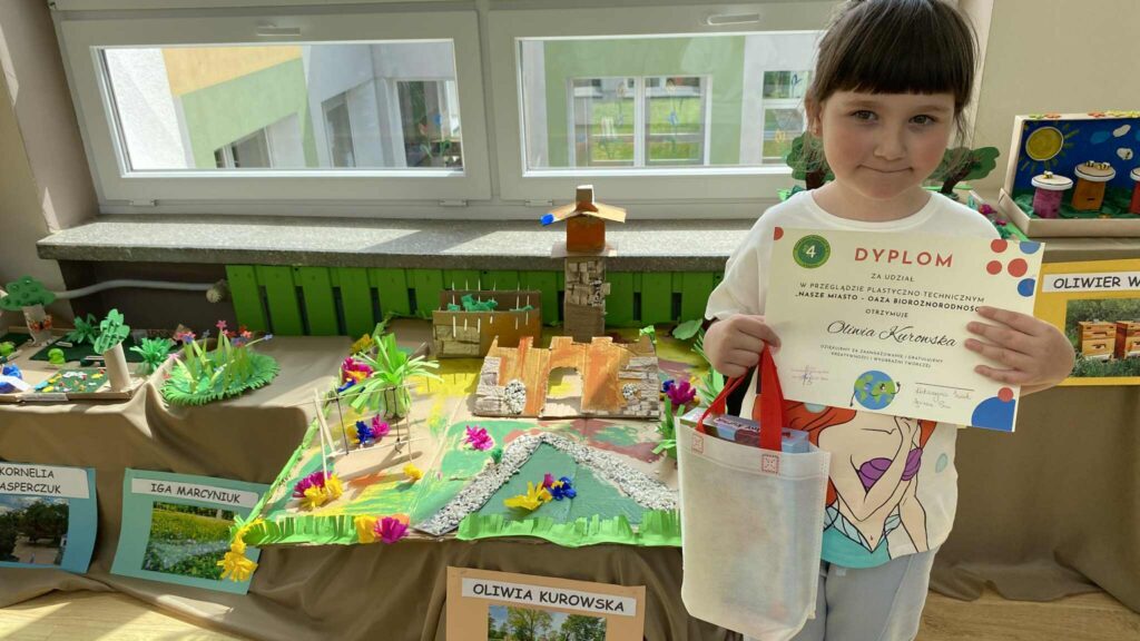 Przedszkole promuje bioróżnorodność i twórczość artystyczną dzieci