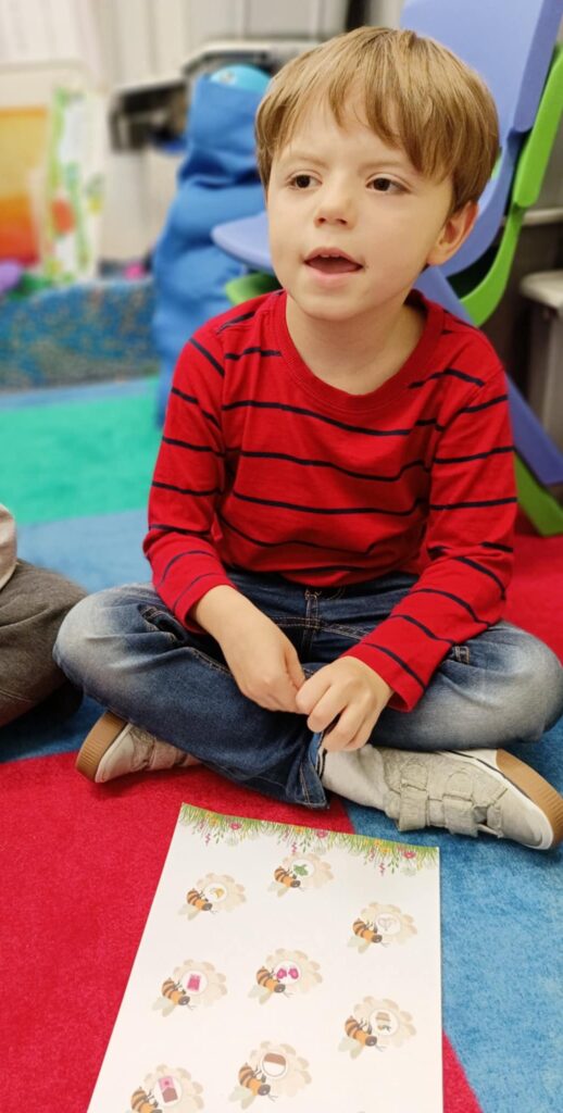 Dzień Pszczoły na zajęciach logopedycznych