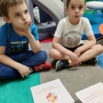 Wiosna zawitała na nasze zajęcia logopedyczne