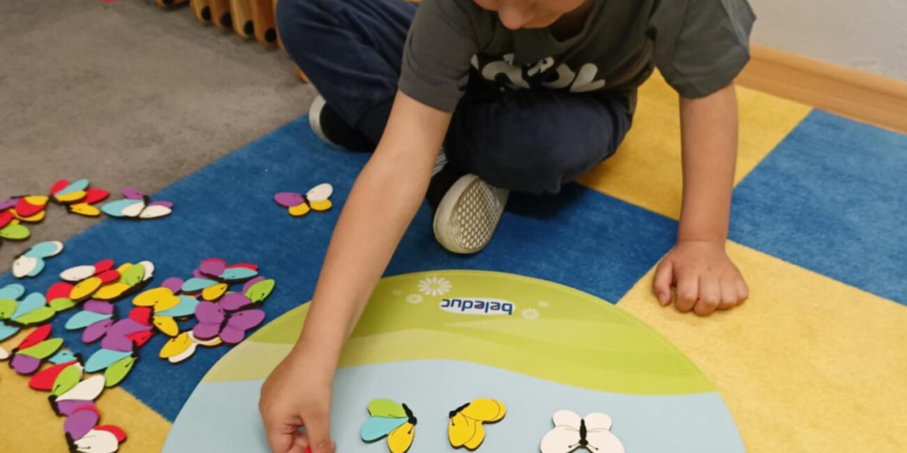 kolorowe zajęcia logopedyczne