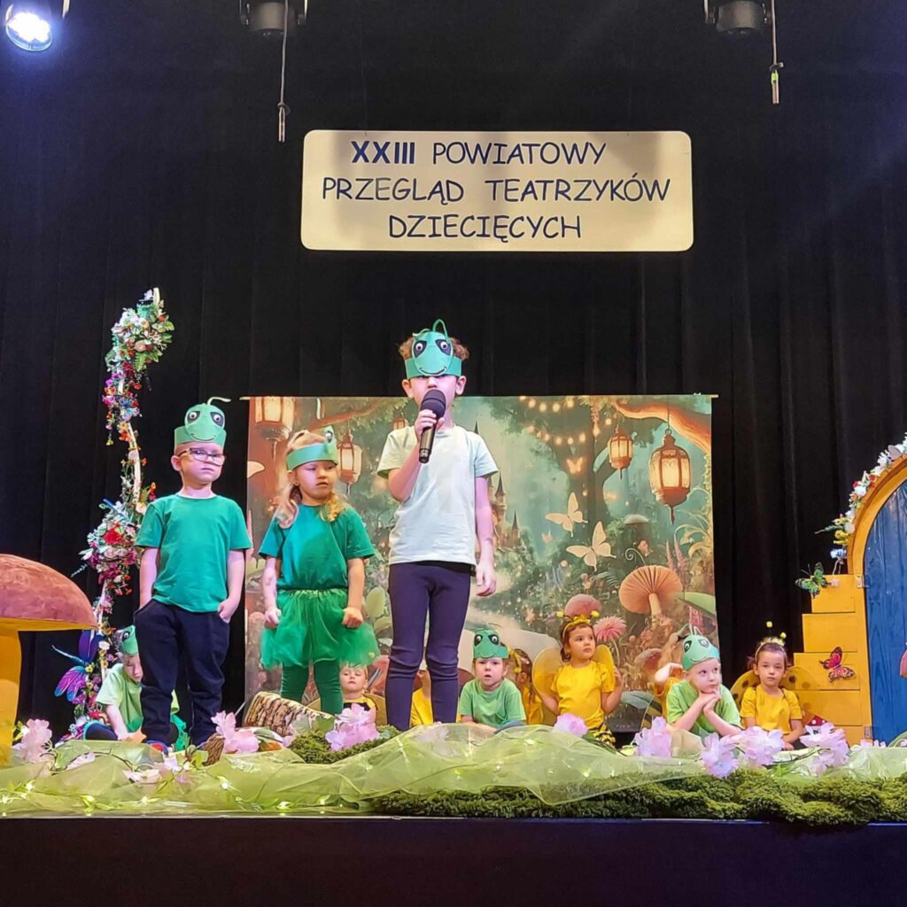 XXIII Powiatowym Przeglądzie Teatrzyków Dziecięcych w Milejowie