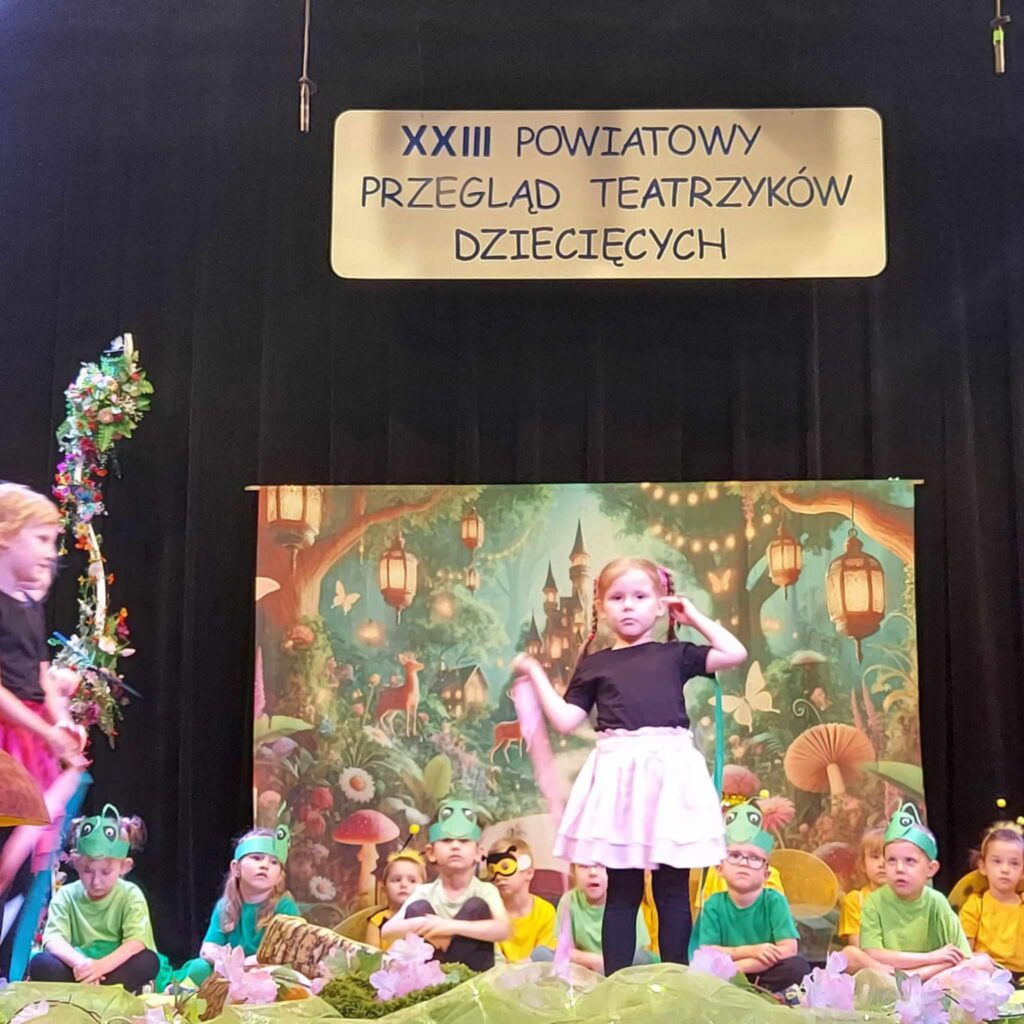 XXIII Powiatowym Przeglądzie Teatrzyków Dziecięcych w Milejowie