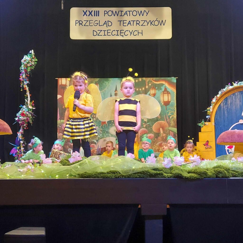 XXIII Powiatowym Przeglądzie Teatrzyków Dziecięcych w Milejowie