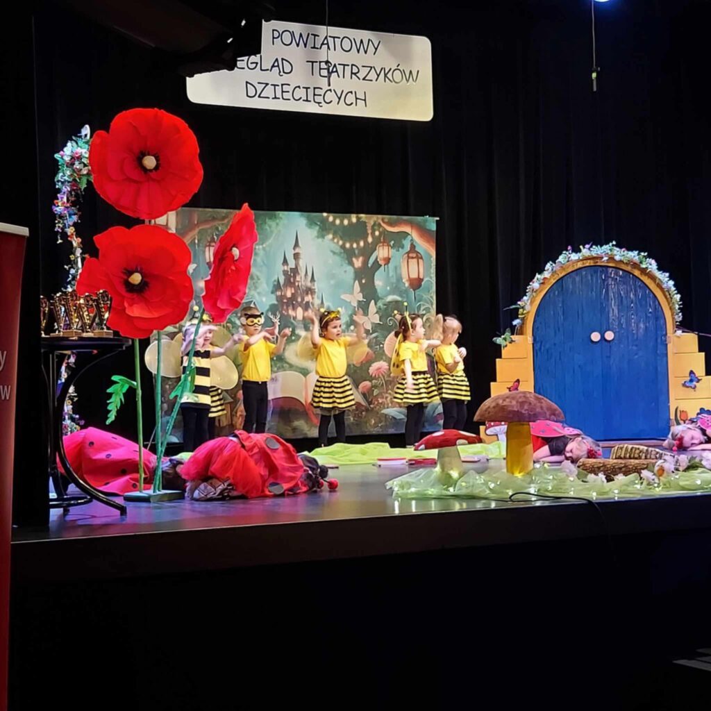XXIII Powiatowym Przeglądzie Teatrzyków Dziecięcych w Milejowie