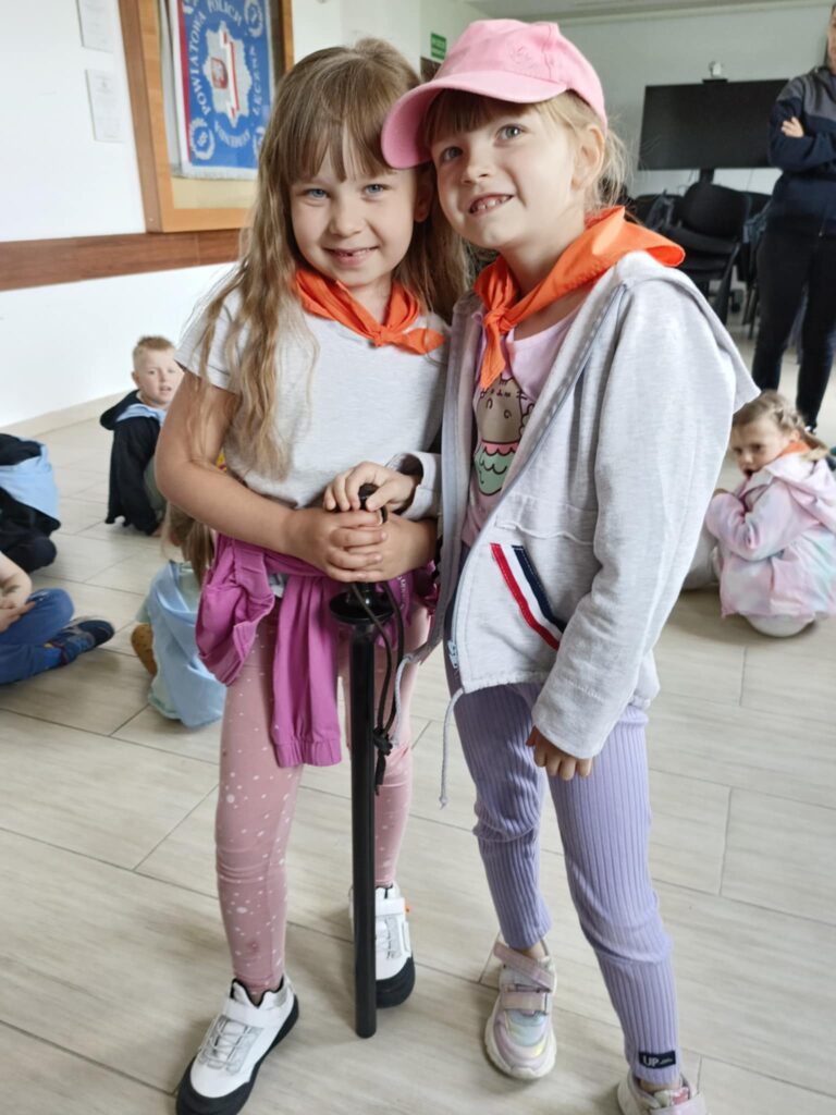 Wizyta „Biedronek” na Komendzie Powiatowej Policji w Łęcznej