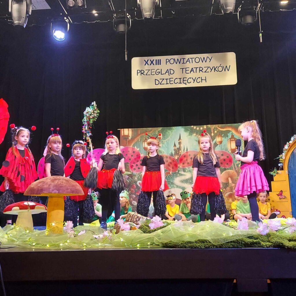 XXIII Powiatowym Przeglądzie Teatrzyków Dziecięcych w Milejowie