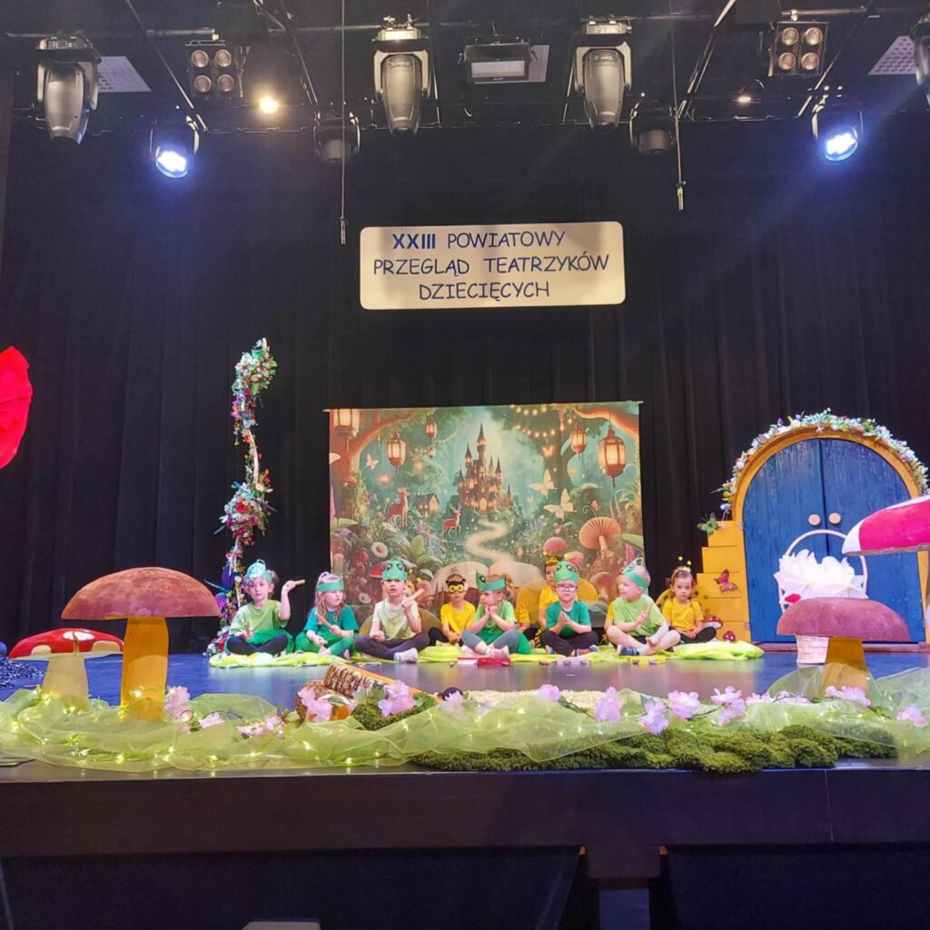 XXIII Powiatowym Przeglądzie Teatrzyków Dziecięcych w Milejowie