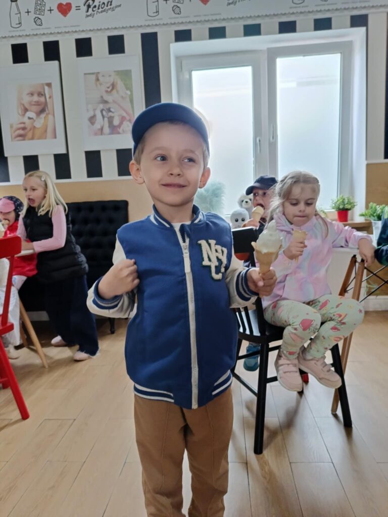 biedronki w lodziarni