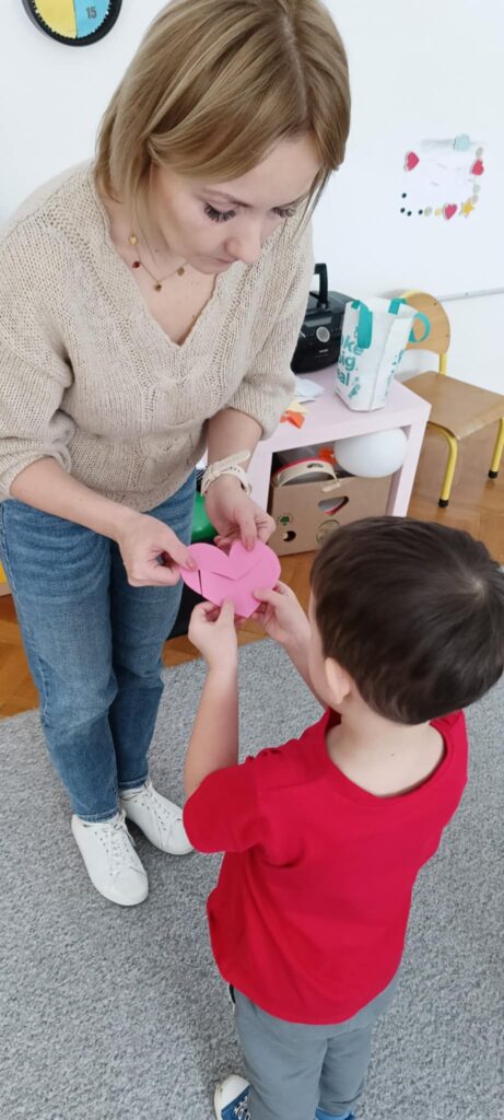 Walentynki w grupie „Słoneczka”