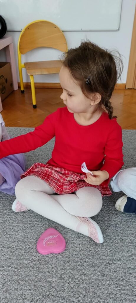 Walentynki w grupie „Słoneczka”