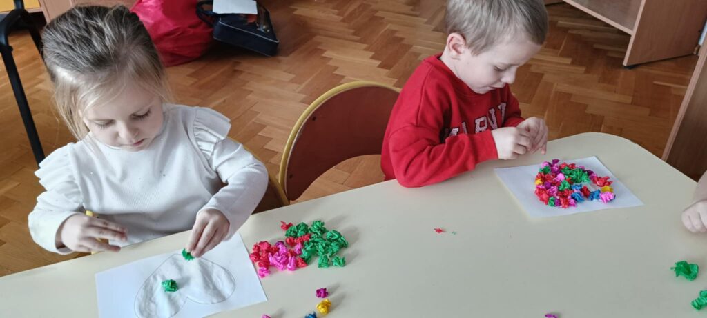 Walentynki w grupie „Słoneczka”