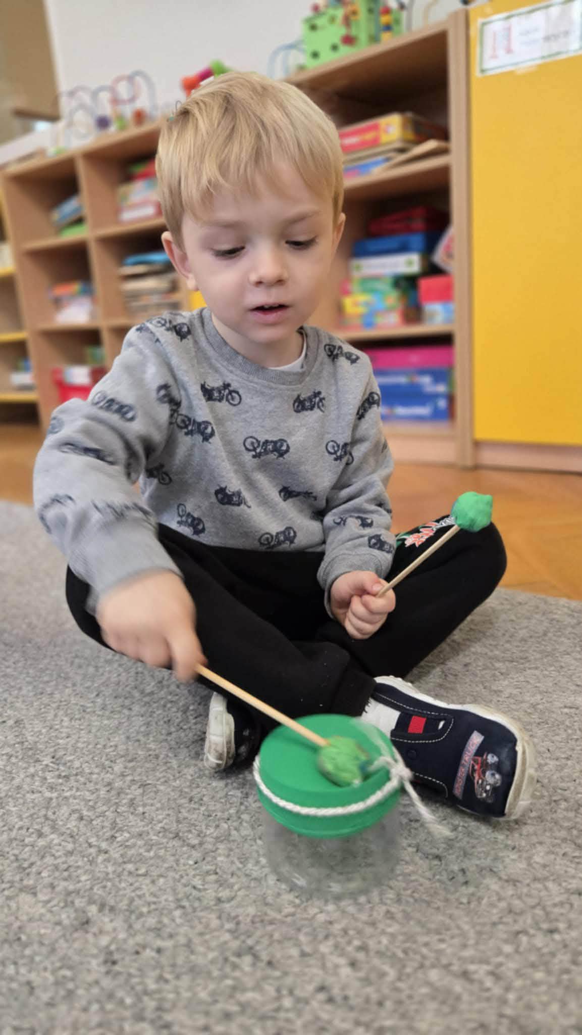 „Słoneczka” realizują Program „Poznaję Dźwięki”