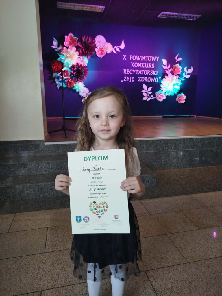 X Powiatowym Konkursie Recytatorskim „Żyję zdrowo”