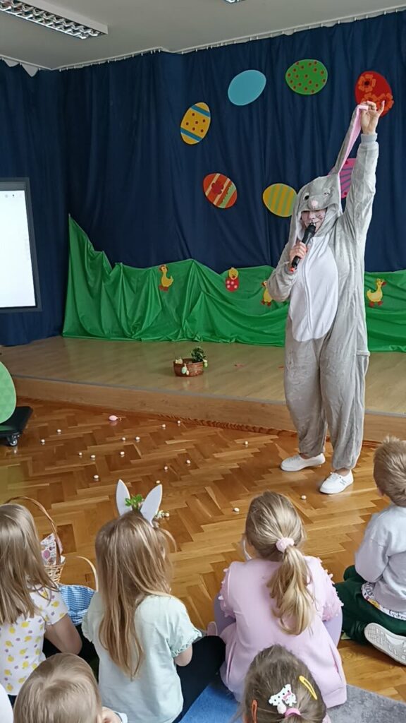 Wizyta Wielkanocnego Zajączka w naszym przedszkolu
