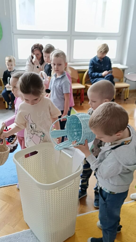 Wizyta Wielkanocnego Zajączka w naszym przedszkolu
