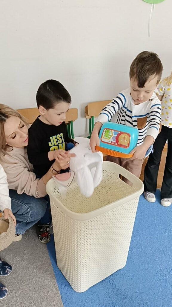 Wizyta Wielkanocnego Zajączka w naszym przedszkolu