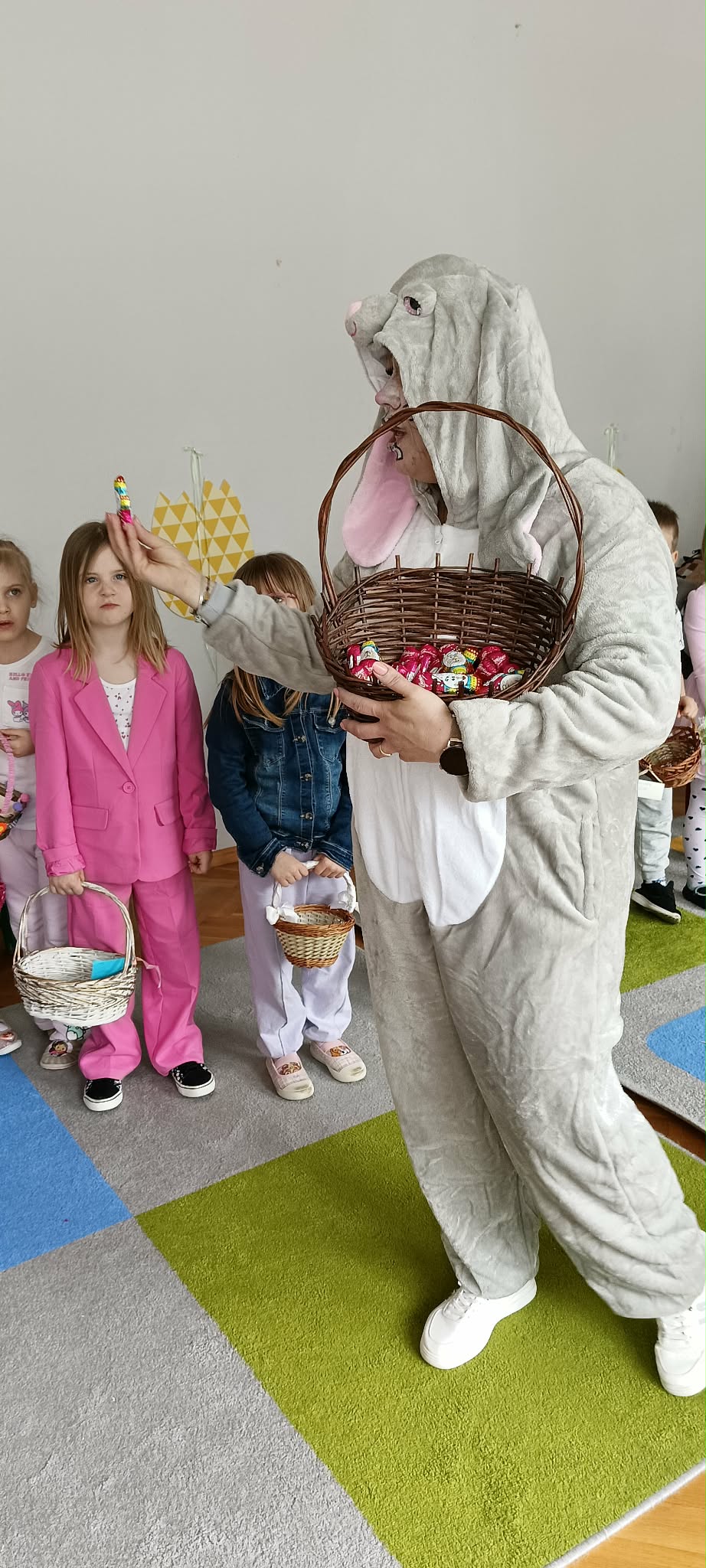 Wizyta Wielkanocnego Zajączka w naszym przedszkolu